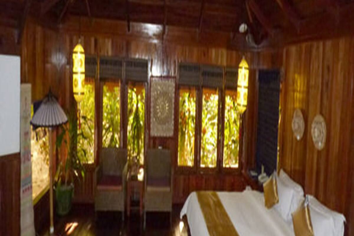 deluxe room, garden view | view from room