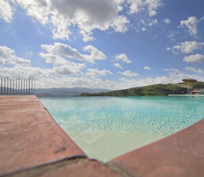 Seasonal outdoor pool - Castello Vicchiomaggio (Greve in Chianti)