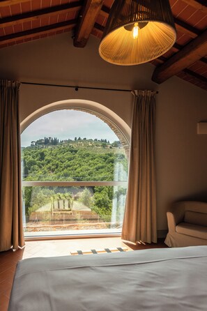 In-room safe, individually furnished, soundproofing, free WiFi - Castello Vicchiomaggio (Greve in Chianti)