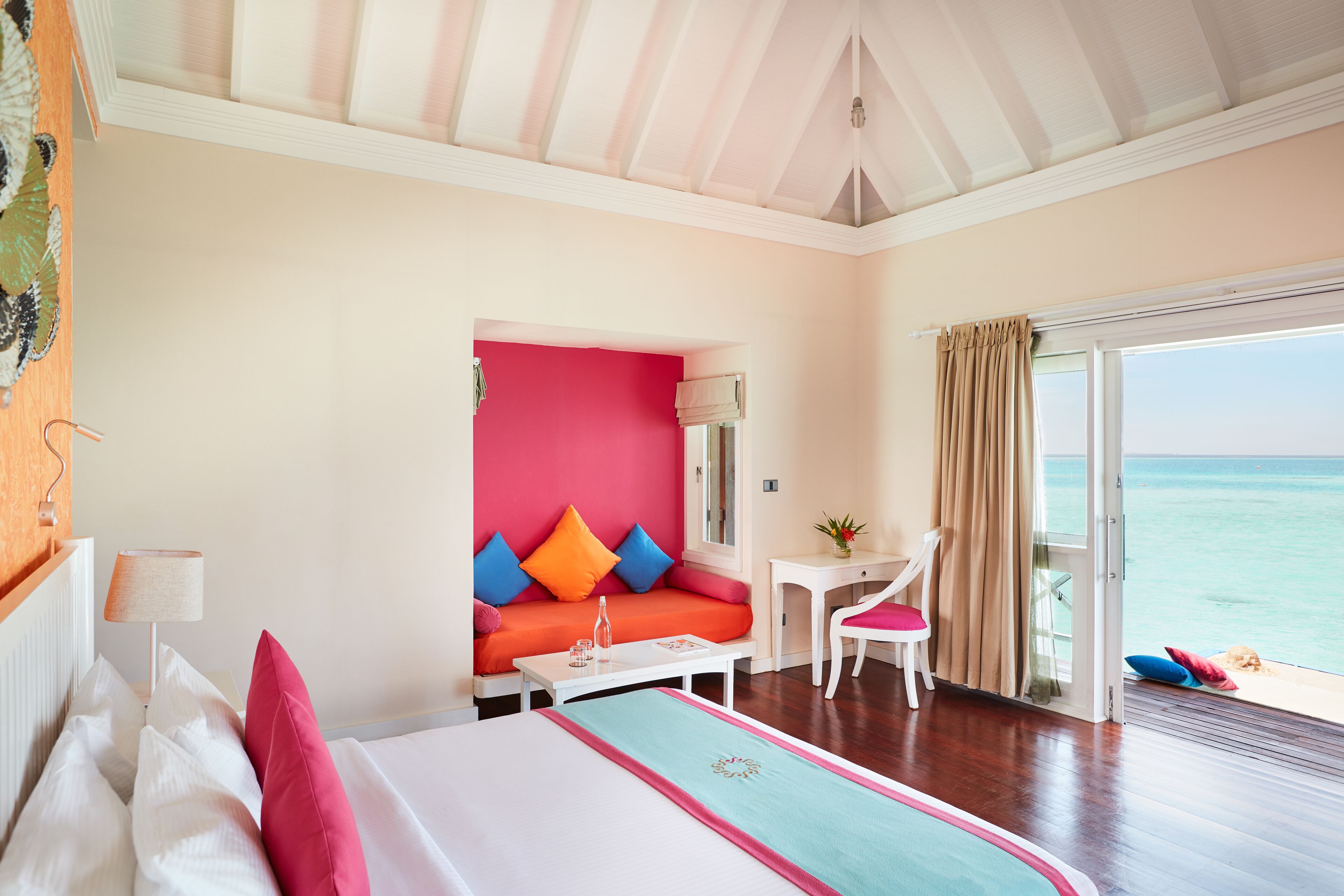 Premium bedding, minibar, in-room safe, desk