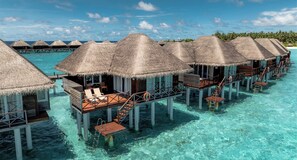 Reef Water Villa (Free seaplane for 2 with 7-night stay. Booking made from 01.11.2025) | Premium bedding, minibar, in-room safe, desk - Sun Siyam Vilu Reef - All Inclusive (Vilu Reef)
