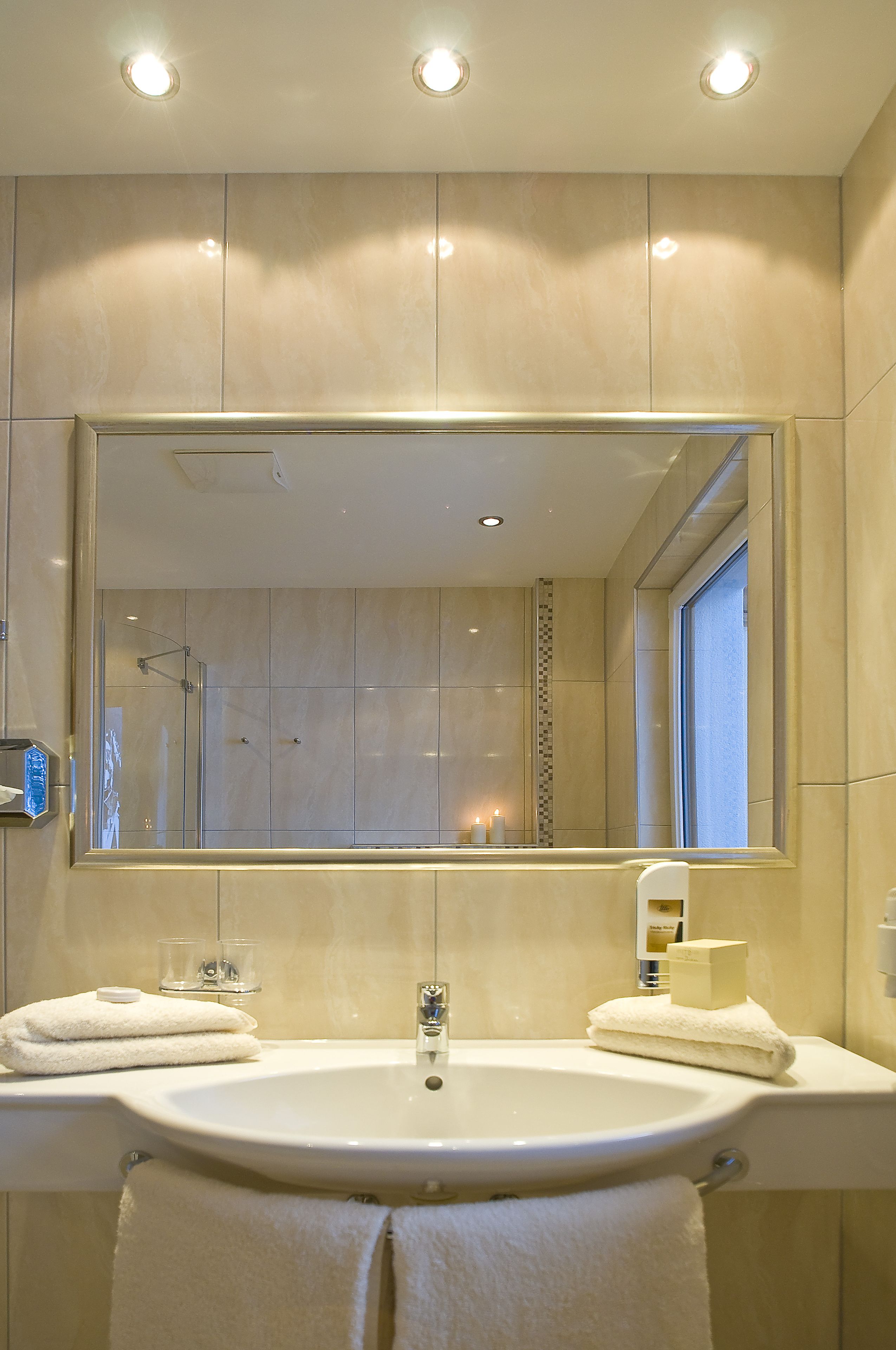 free toiletries, hair dryer, bathrobes, slippers