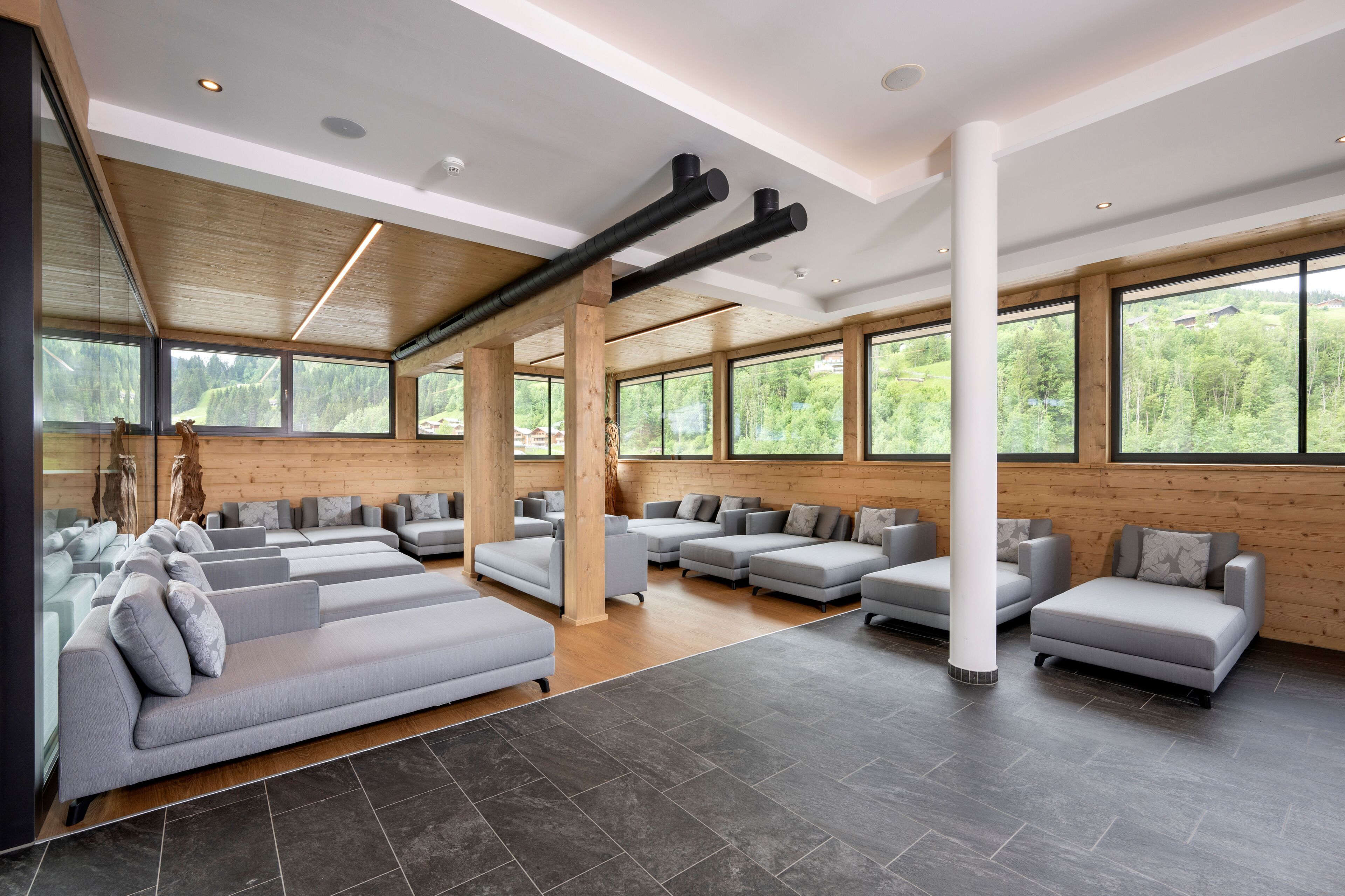 sauna, steam room, massages