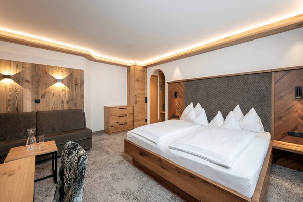 In-room safe, desk, soundproofing, free cots/infant beds