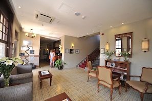 Interior entrance
