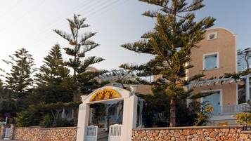 Majoituspaikan sisäänkäynti