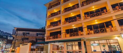 Façade de l’hébergement