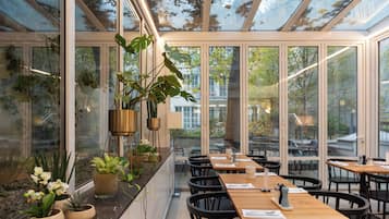 Daily buffet breakfast (EUR 23 per person)