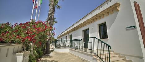 Fassade der Unterkunft