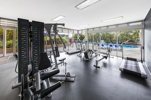 Fitness facility - Oaks Brisbane Mews Suites (Bowen Hills)