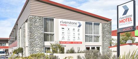 Façade de l’hébergement