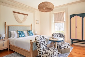 Standard-Doppelzimmer, 1 King-Bett (Roberts House) | Bettwäsche aus ägyptischer Baumwolle, hochwertige Bettwaren