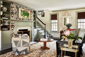 Federal Suite | Living area | 35-inch TV with cable channels - Faraway Nantucket (Nantucket)