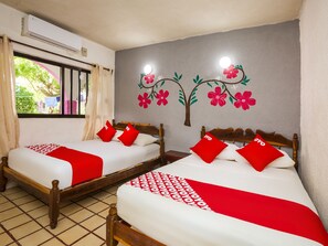 Standard Room, 2 Double Beds | View from room