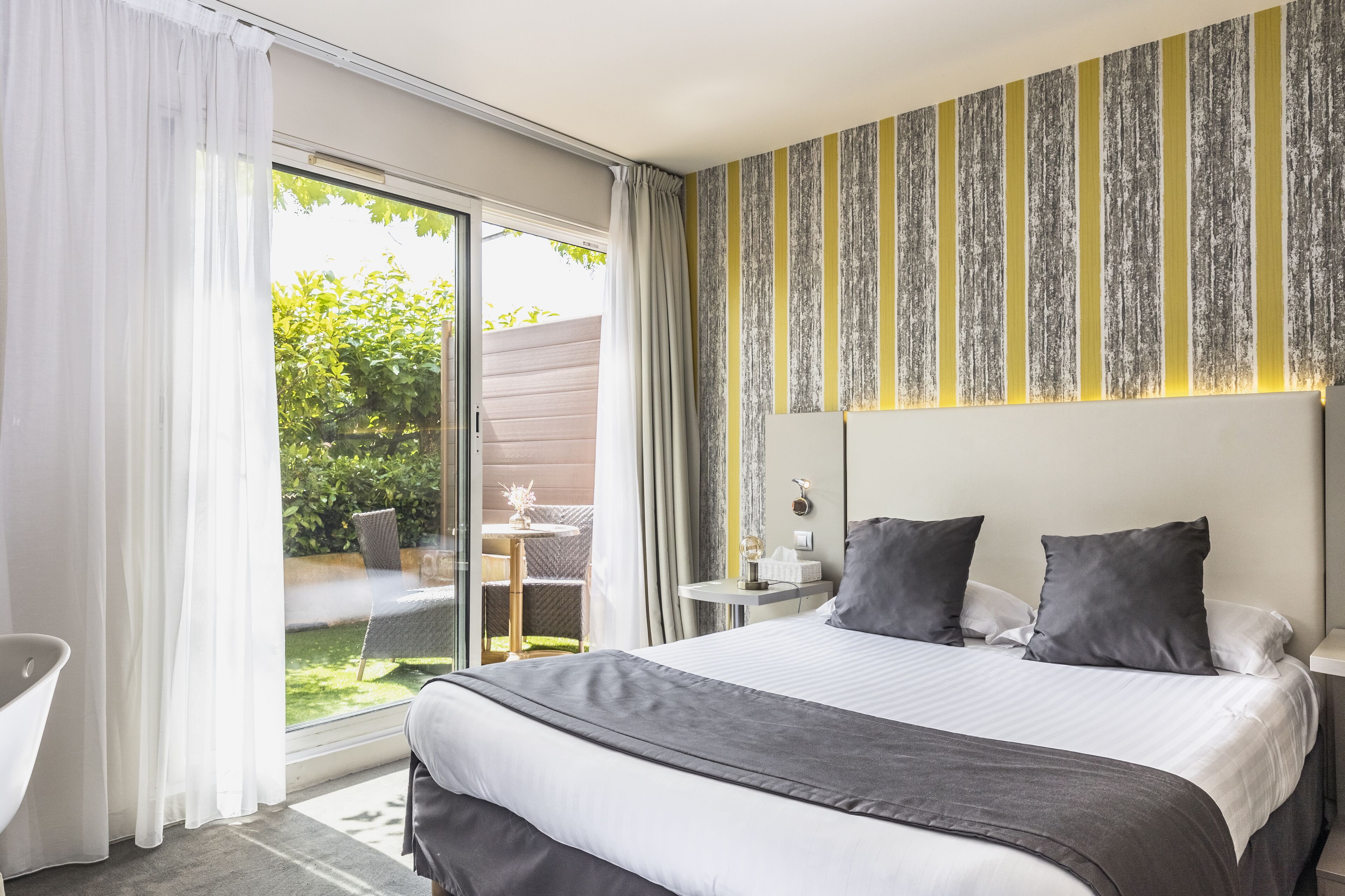 double room, terrace | 1 bedroom, egyptian cotton sheets, premium bedding