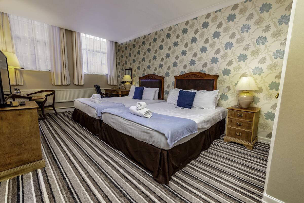 In-room safe, desk, blackout drapes, iron/ironing board