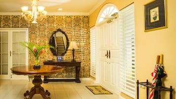 Interior entrance