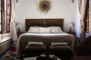 Double Room (Marrakech) | In-room safe, individually decorated, free WiFi, bed sheets - Dar El Bali (Fes)
