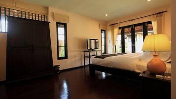 Minibar, blackout curtains, rollaway beds, free WiFi