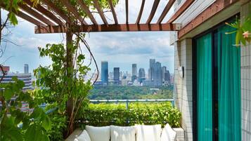Pemandangan dari properti