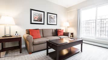 43-inch TV with cable channels