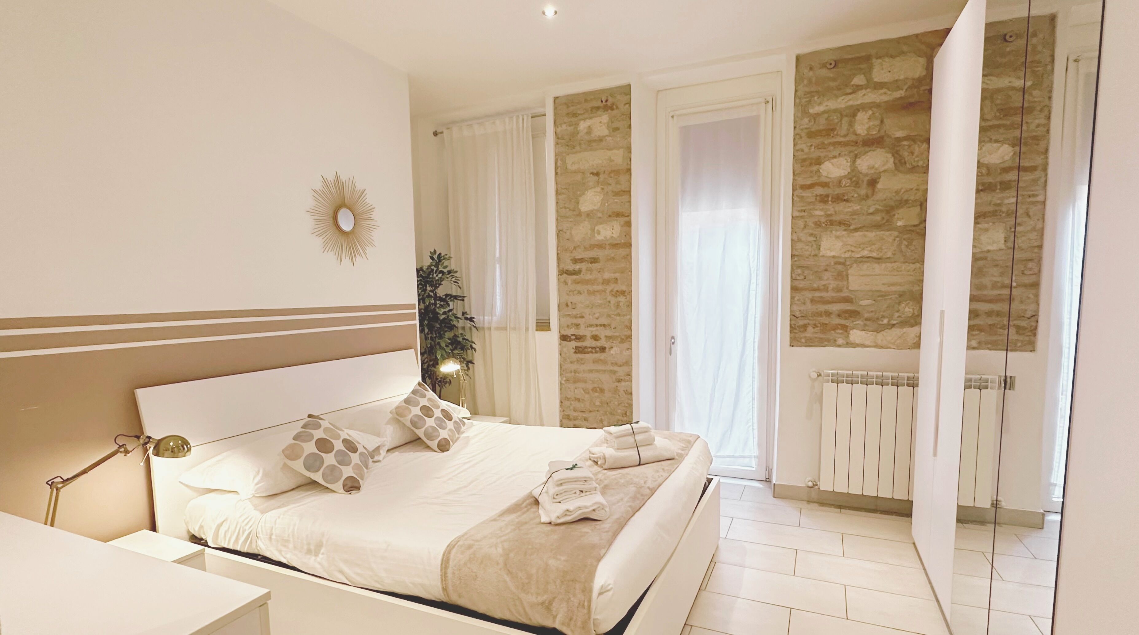 Cortiletto 1/2 - vicolo Torcoletto 3B/5 | Daunenbettdecken, individuell eingerichtet