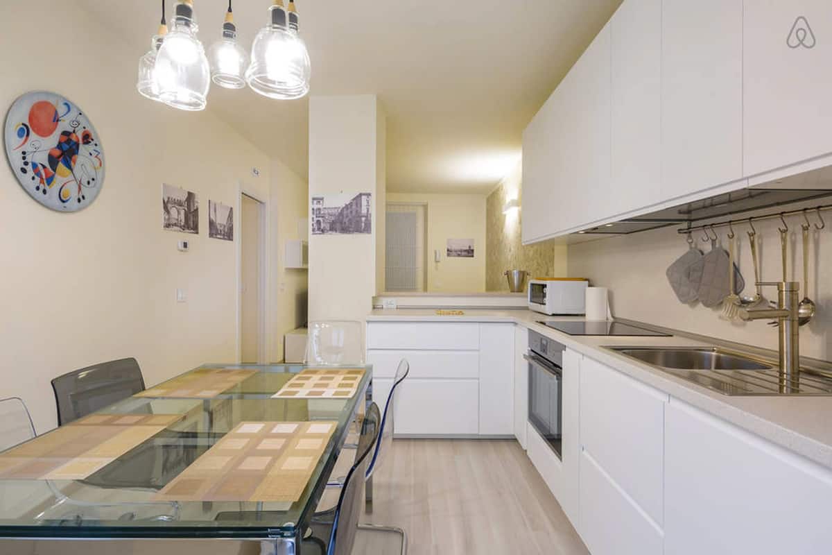 Apartment, 2 Bedrooms (Arena Design - via Leoncino 35) | Private kitchen | Fridge, coffee/tea maker