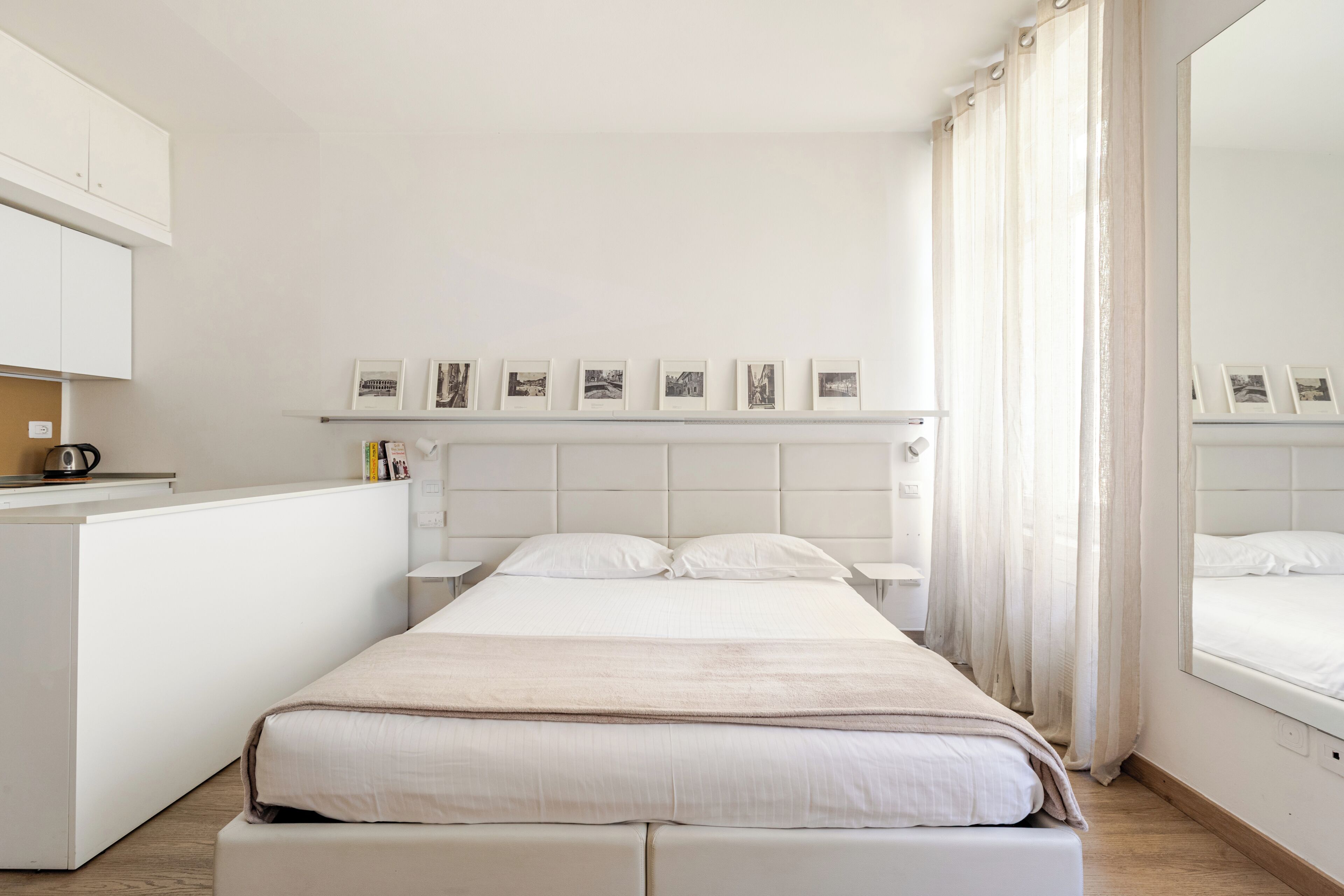 Superior-Studio (Residenza Rensi - Vicolo Rensi 6) | Daunenbettdecken, individuell eingerichtet