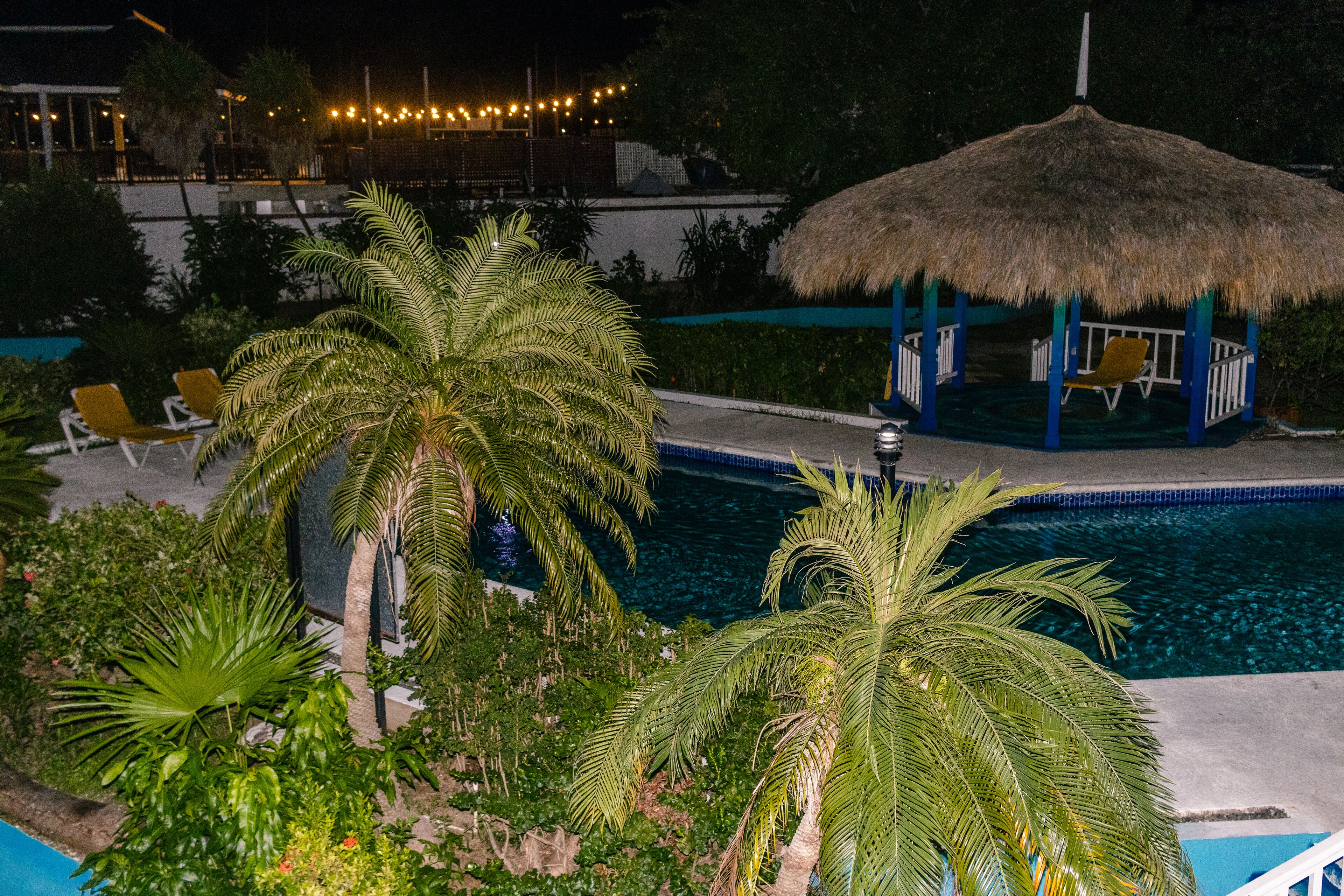 deluxe room, 1 king bed, pool view | terrace/patio