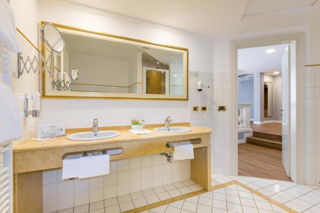 shower, eco-friendly toiletries, hair dryer, bathrobes