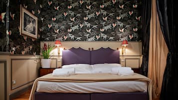 豪華雙人房, 陽台 | 義大利 Frette 床單、高級寢具、迷你吧、客房內保險箱