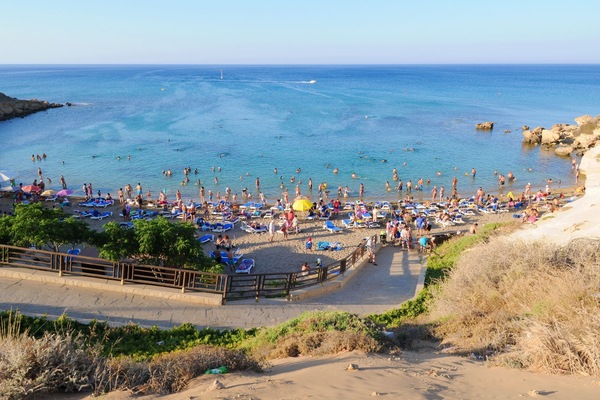 Private beach nearby, white sand