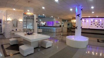 Zona de estar del vestíbulo