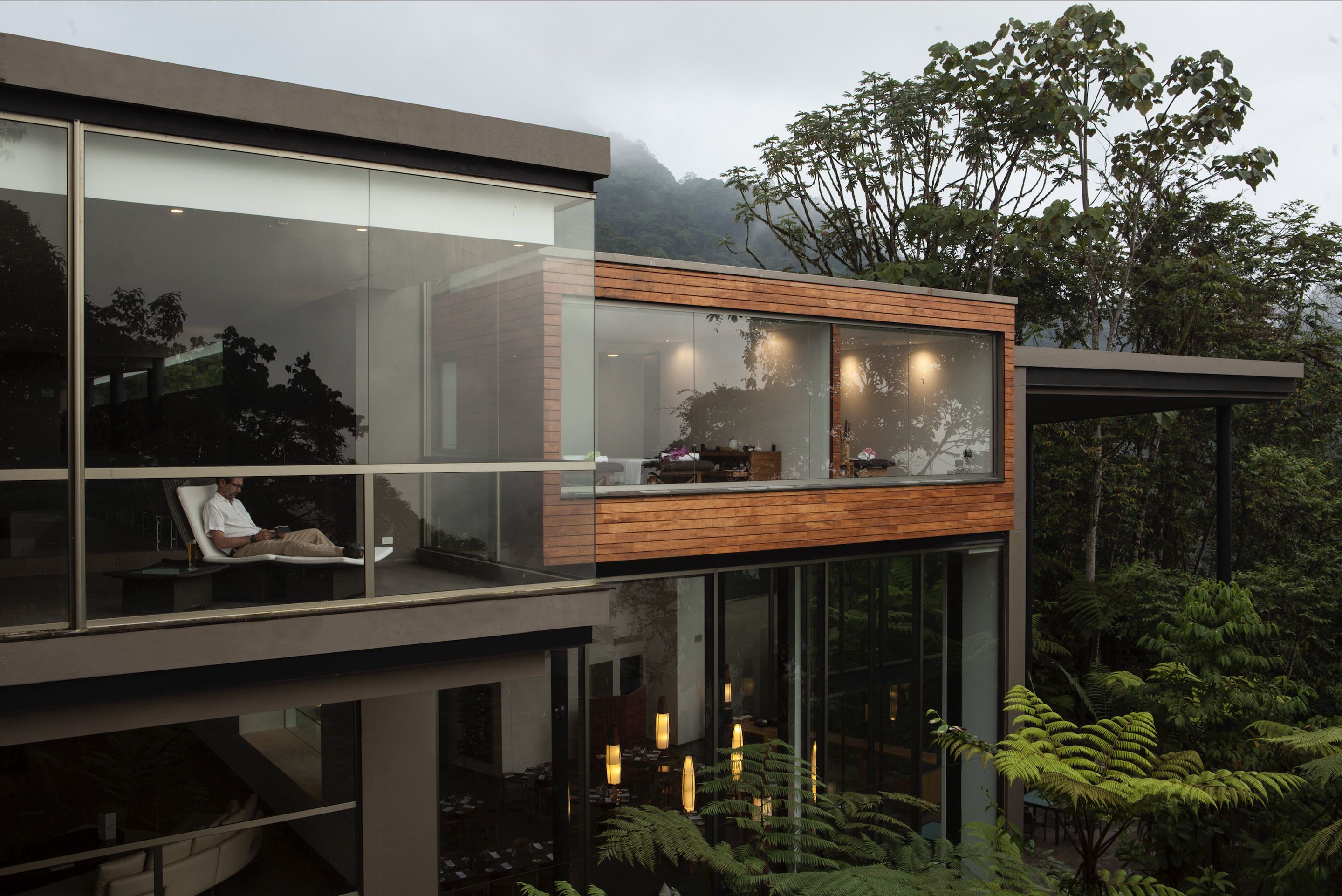 Fassade der Unterkunft