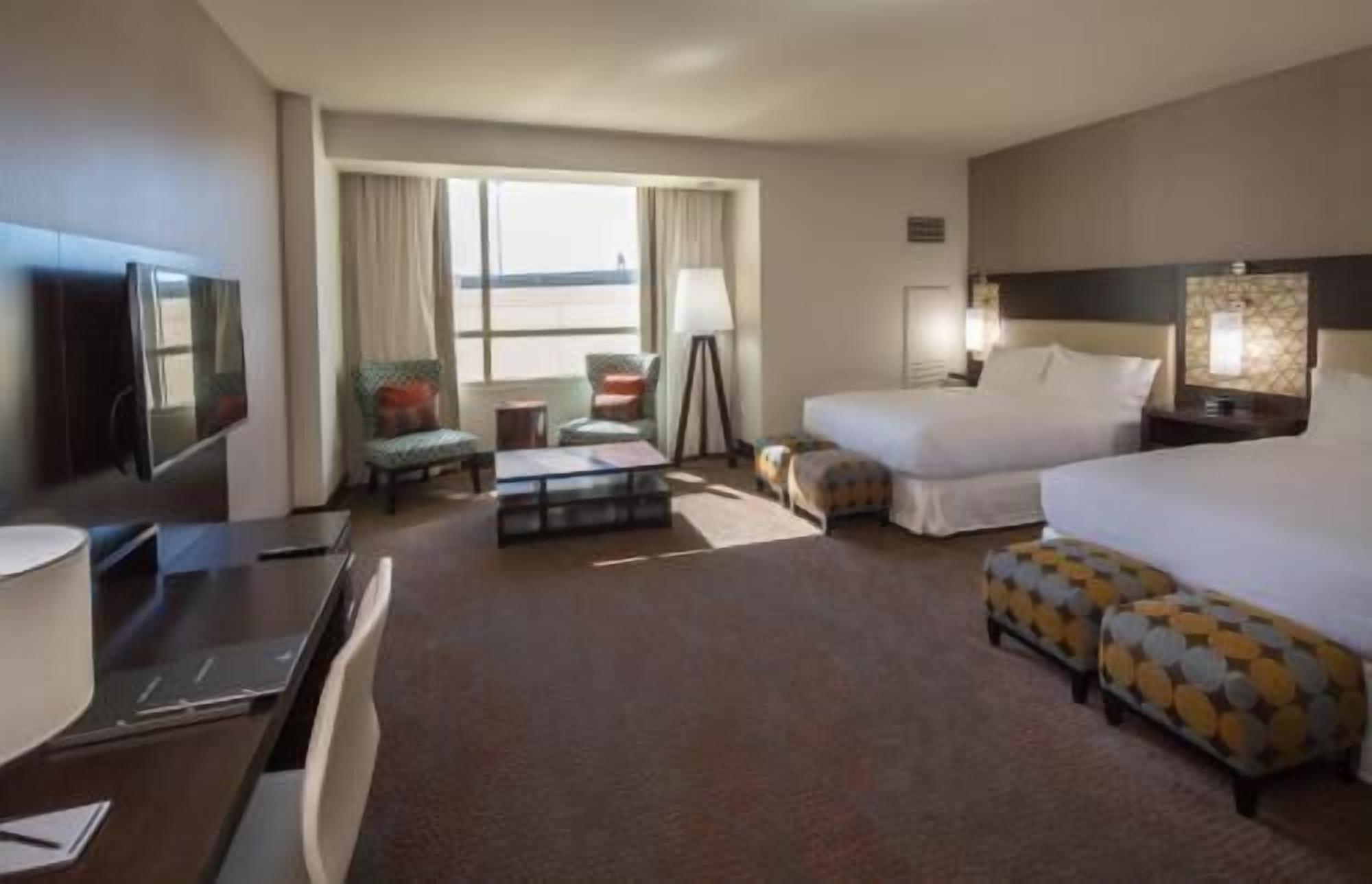 Premium bedding, pillowtop beds, in-room safe, desk