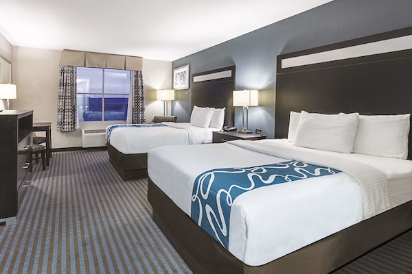 Room, 2 Queen Beds (Mobility) | Premium bedding, pillowtop beds, desk, blackout drapes