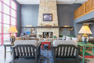 Sala de estar en el lobby