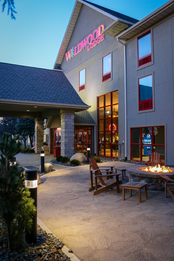 Fassade der Unterkunft