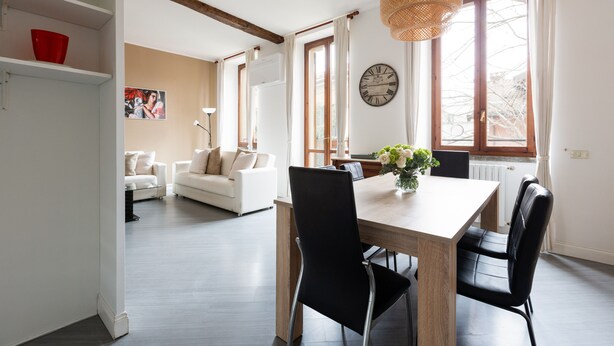 Appartamento con 1 Camera da Letto, Corso Garibaldi 34 | 客廳
