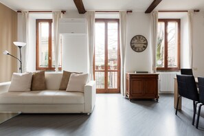 Living area - Brera Apartments in Garibaldi (Milan)