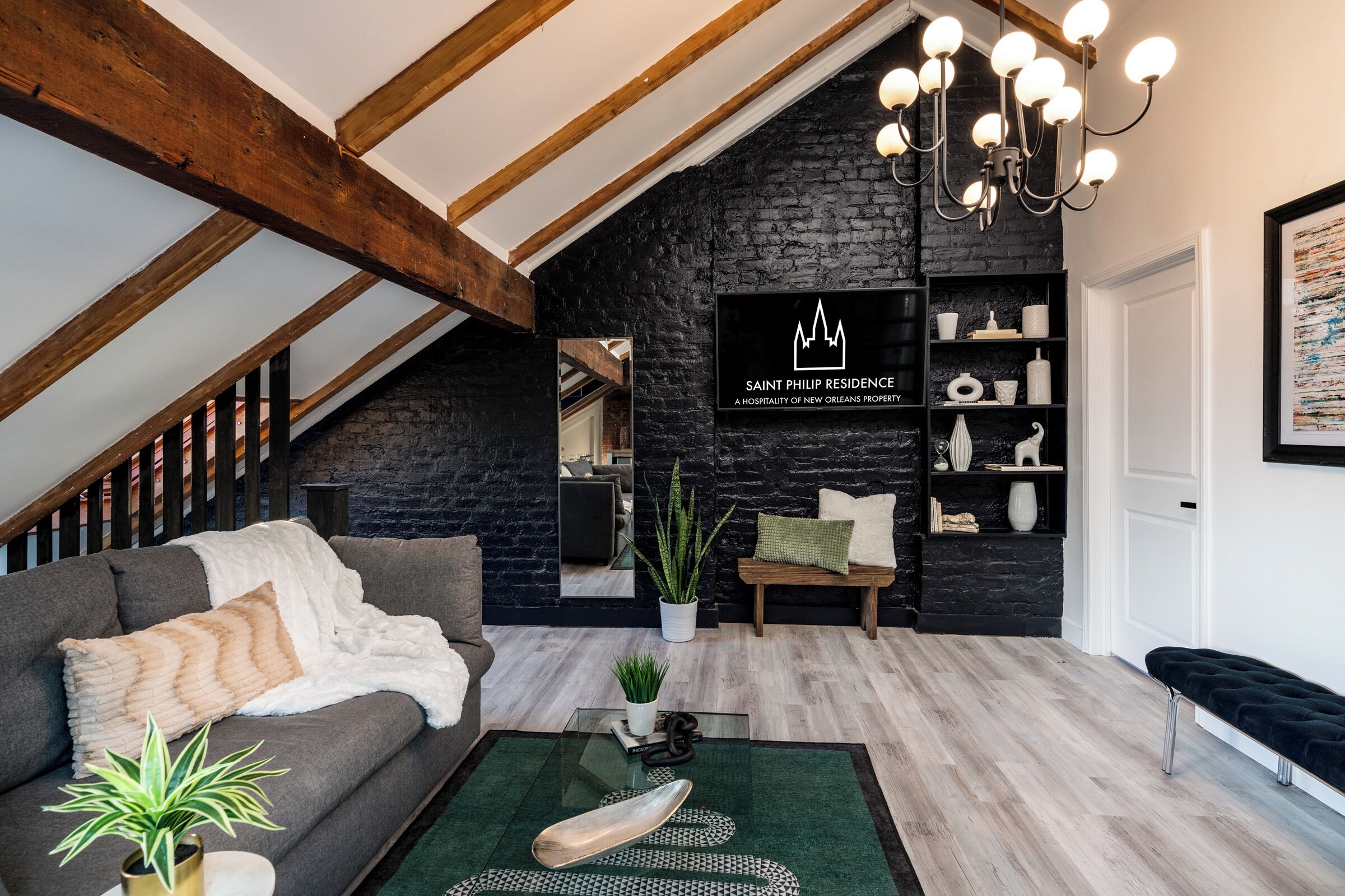 Esplanade #16 - Penthouse 1 Bedroom Apartment | Premium bedding, memory foam beds, laptop workspace, iron/ironing board