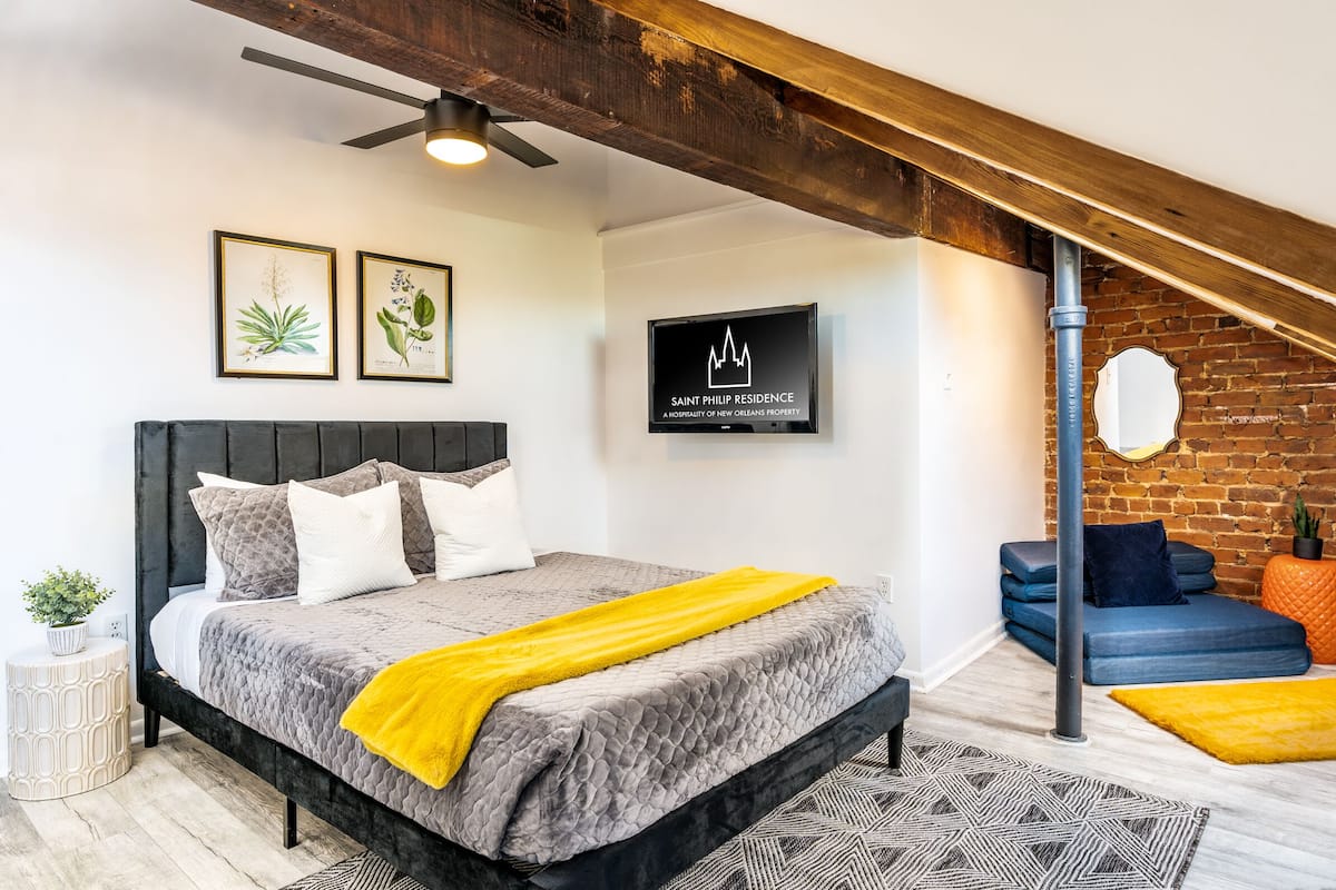 Signature appartement, 2 slaapkamers, keuken, uitzicht op stad | 2 slaapkamers, luxe beddengoed, pillowtop-bedden