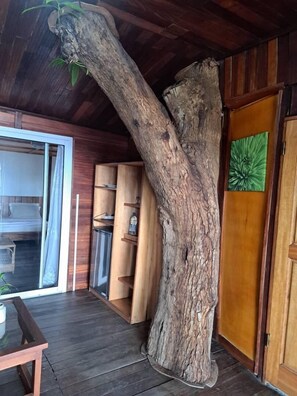 Casa de árbol estándar, baño en la habitación, vista al mar (marie) | Lounge