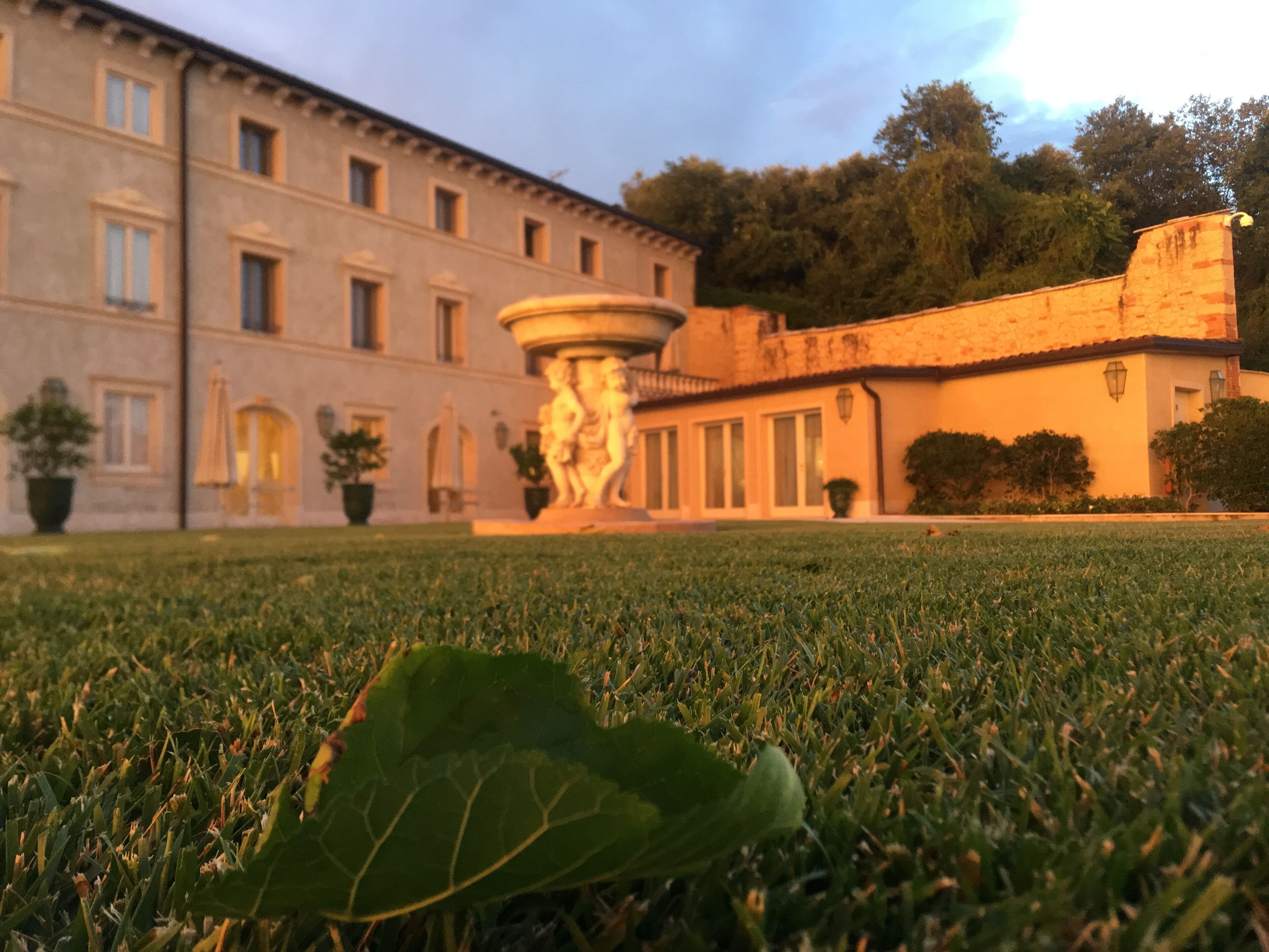 واجهة المنشأة - في المساء/الليل