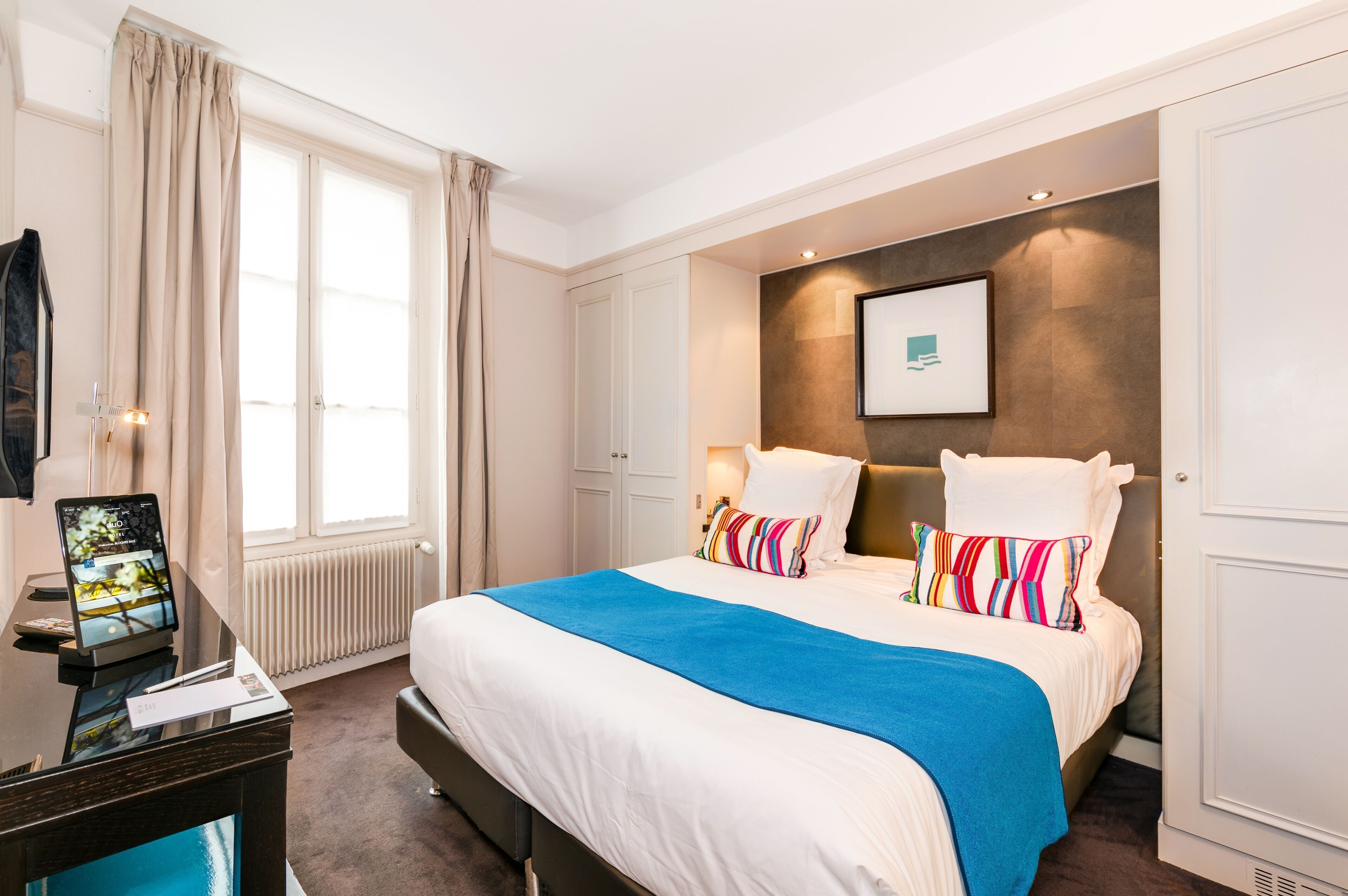 Minibar, in-room safe, blackout drapes, soundproofing