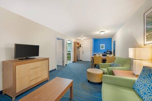 Suite, Meerdere bedden, niet-roken | Een bureau, een strijkplank/strijkijzer, gratis babybedden
