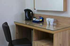 43-inch flat-screen TV with cable channels, TV -  Best Western Northfields Ealing Hotel-Opposite Northfield Station -Piccadilly line (London)