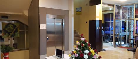 Interior entrance