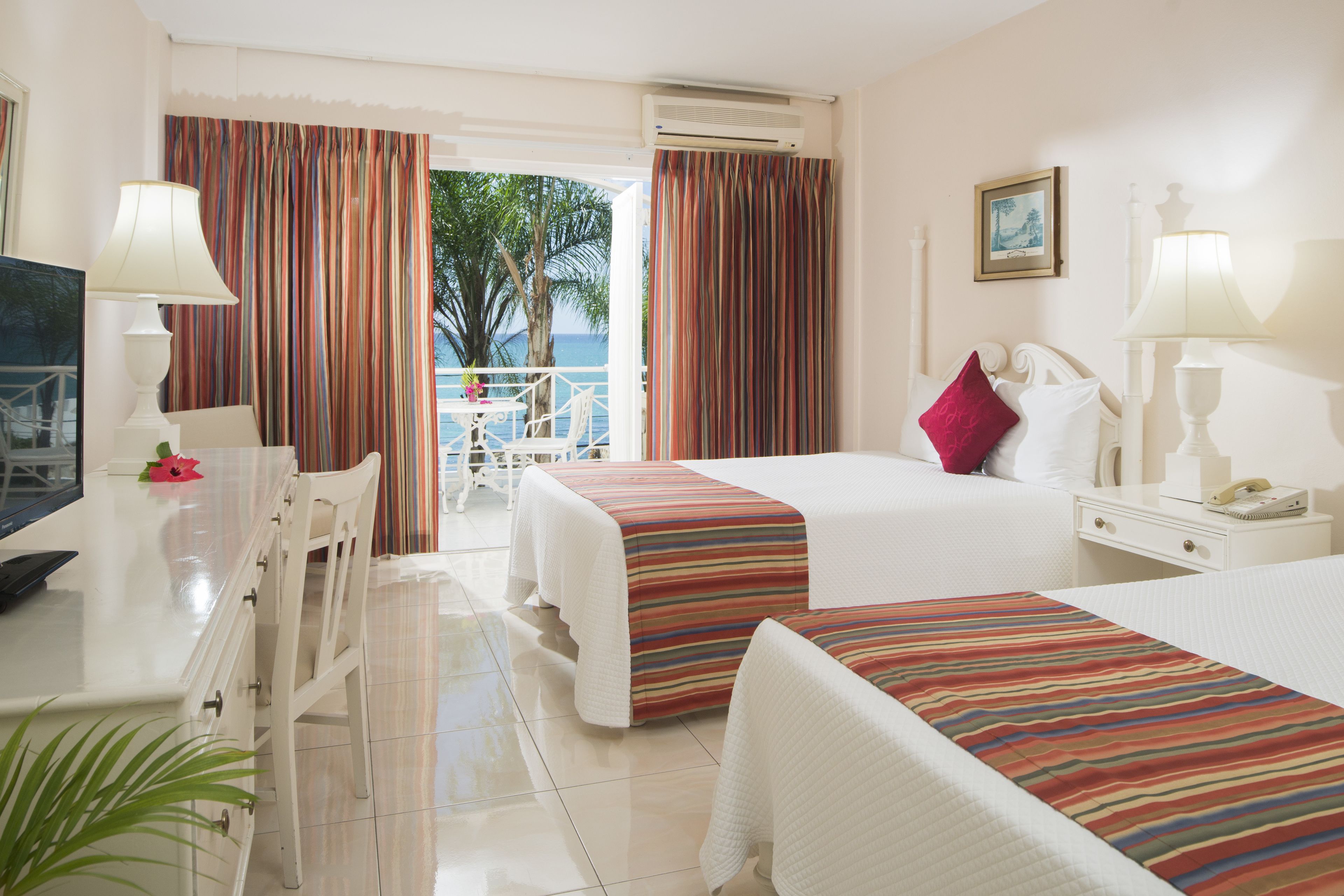 Chambre Deluxe, balcon, vue océan