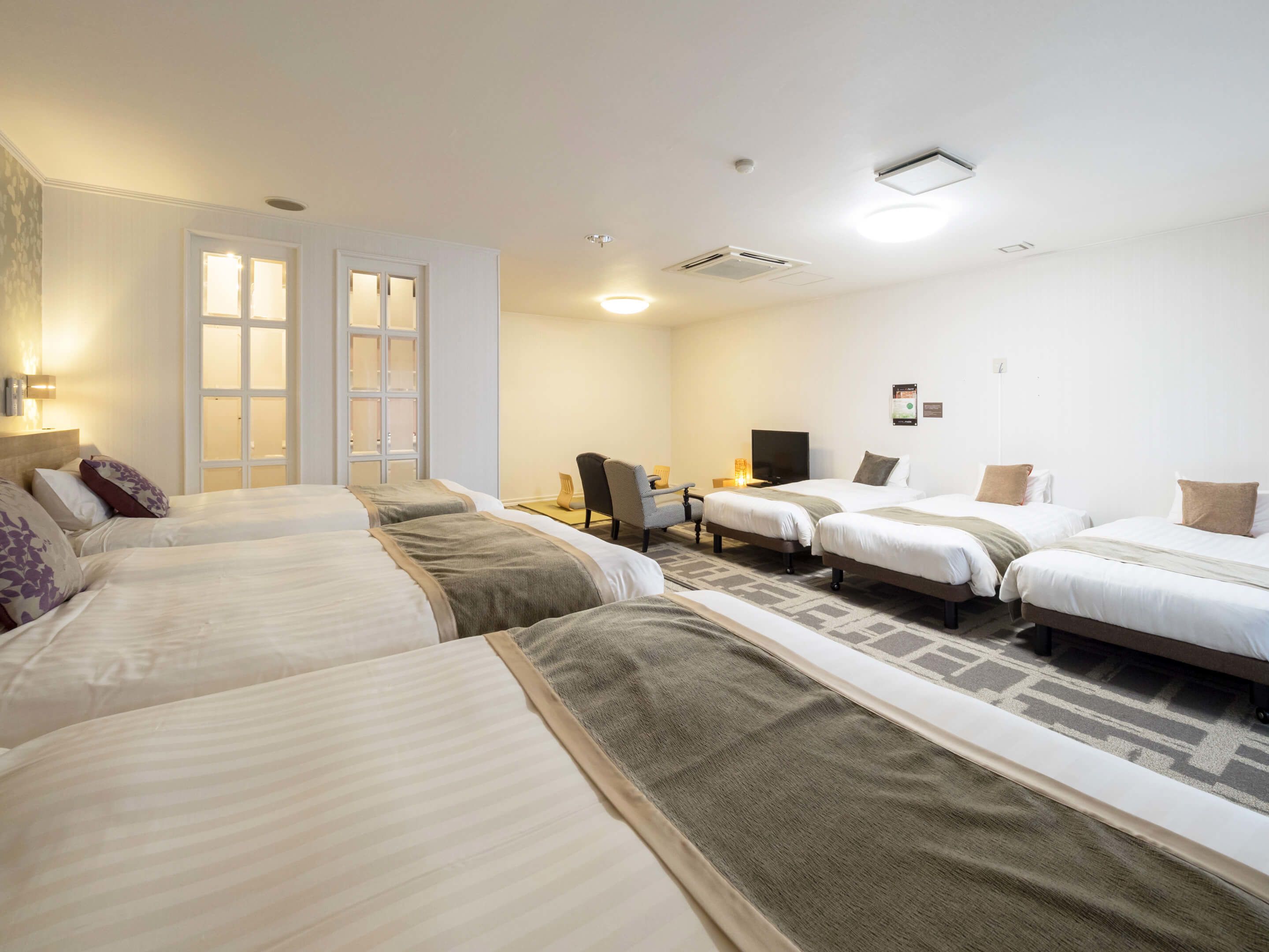 family suite, non smoking | soundproofing, iron/ironing board, free wifi, bed sheets